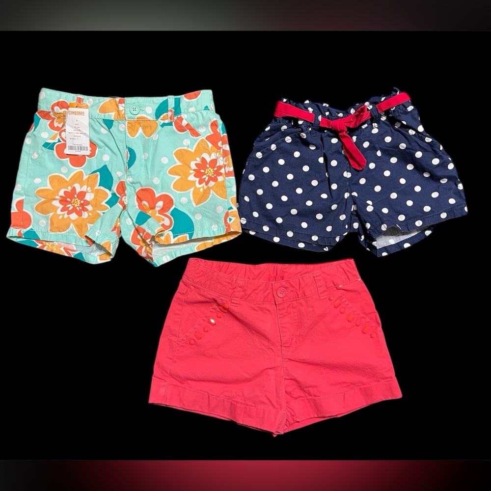 Girl’s Gymboree Size 7 Shorts Bundle
